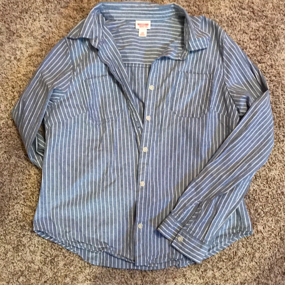 Mossimo Supply Co Denim Button-Down Shirt